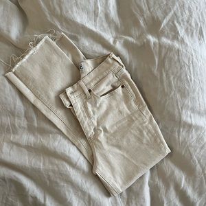 DAZE ‘Just Right’ jeans, cream